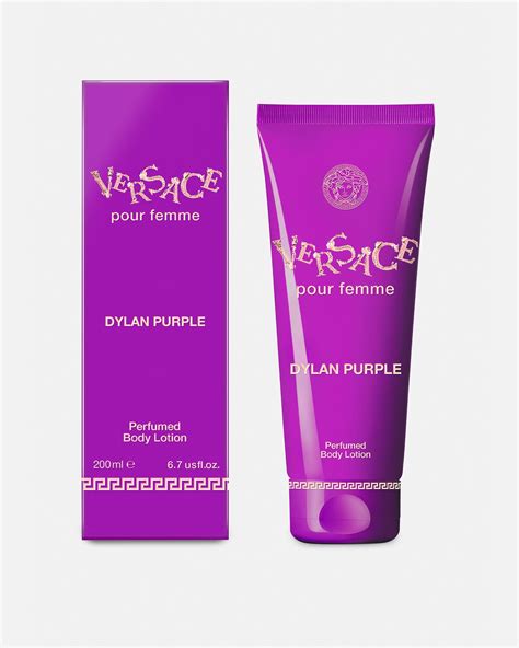 versace purple body lotion.